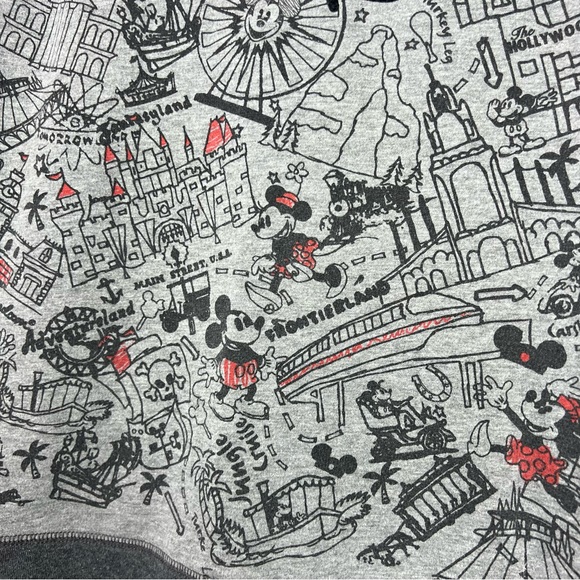 Disneyland resort sweater pull over crew neck California adventure and magic - Picture 6 of 11